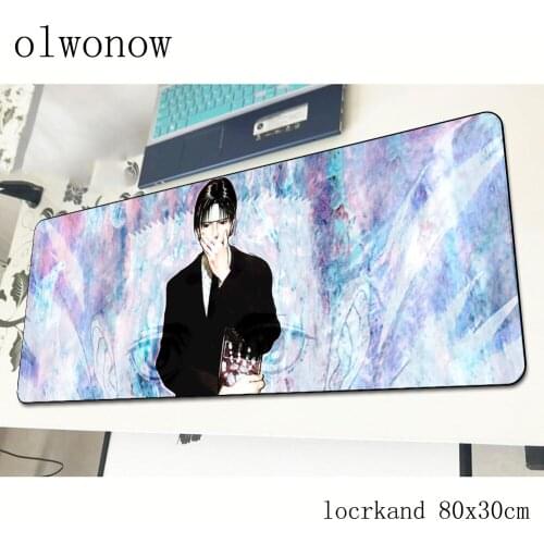 HUNTERxHUNTER mousepad 80x30cm cheapest gaming mouse pad gamer mat HD print game computer desk padmouse keyboard large play mats