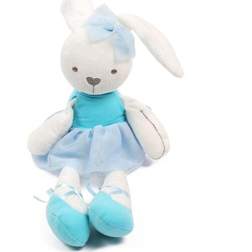 Best Selling Childrens Toys Plush Rabbit Doll Multi Color Childrens Girl Birthday Gift