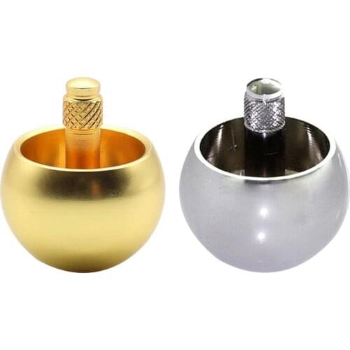Mushroom Head Automatic Flip Top Metal Spinning Top Metal Flip Over Top Stainless Steel Spinning Top Amazing Scientific Toy