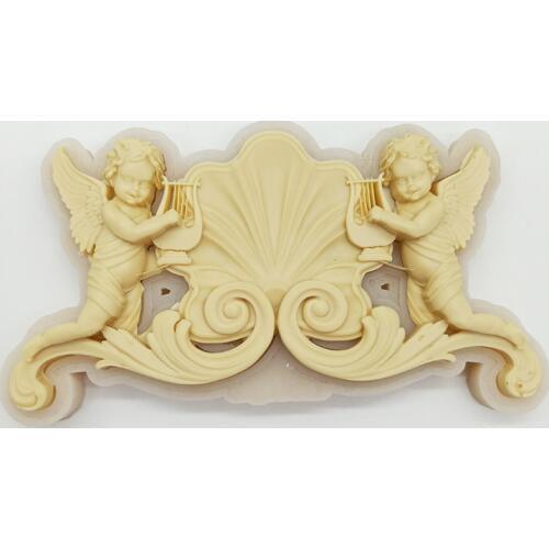 Minsunbak Angel Baby Silicone Fondant Mould Sugarcraft Cake Decorating Tool Chocolate Gumpaste Mold