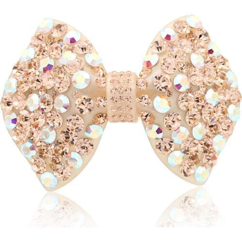 Big Hair Barrette - Vintage Hair Clip - Hairpin - Rhinestone Hair Accessories for Women Lady Hairgrip Ornament Wedding Party