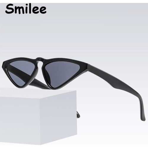 2021 New Triangle Cat Eye Sunglasses Women Brand Design Black Small Frame Sun Glasses Outdoor Cycling Goggles Shades UV400