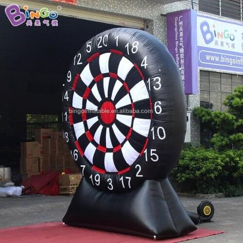 GREAT HANDMADE 2.5x3mh inflatable PVC dart board custom made throwing dart toss game toy for kid carnival use