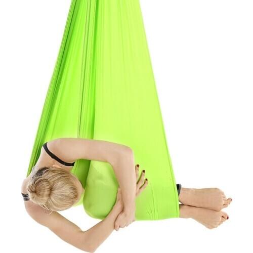 Full set Flying-Aerial Yoga Hammock Fabric Swing Latest Multifunction Anti-gravity Yoga belts for yoga training Yoga for sport