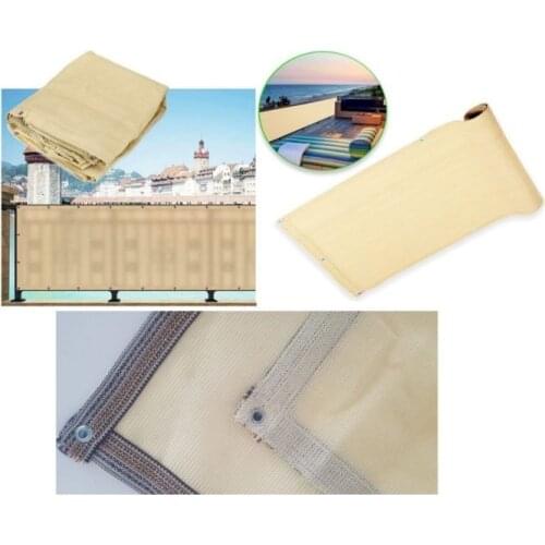 Garden Canopy Cover Mesh Cream 0,50x4 m Canopy Netting Balcony Iron Cloth Balcony Cloth Awnings for 67500231165