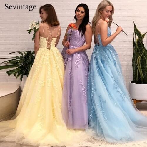 Sevintage Women's Dresses With A Train