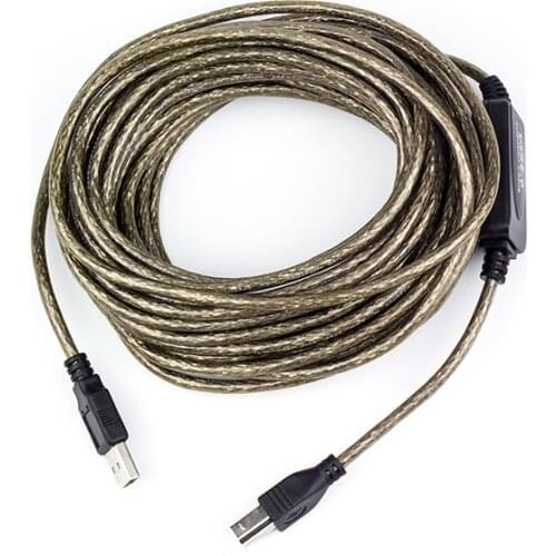 USB 2.0 Printing Cable A male to B male Signal Amplifier Computer Printer Cable 5M 10M15M