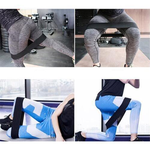 1PC Cotton Stretch Elastic Resistance Bands Hip Exercise Fitness Tool Resistance Band For Training Foot Care Tools