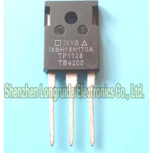 10PCS IXBH16N170A IXBH16N170 IXGH16N170A IXGH16N170 TO-247 16A 1700V High Voltage IGBT