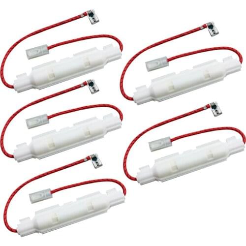 5 Pcs High Voltage Microwave Fuses 0.65A/0.7A/0.75A/0.85A Microwave Oven Fuses