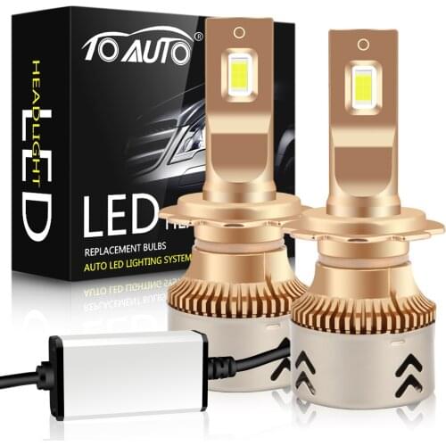 2pcs 25000LM 6000K HB3 HB4 9005 9006 H1 H7 H4 H11 Hir2 9012 Turbo Canbus Led bulb Car Headlight CSP CHIP 120W Car Headlight Bulb
