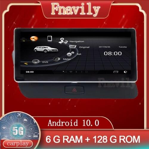 Android 10 Car Radio For Audi Q5 Multimedia System Autoradio Dvd Player GPS navigation touch screen 10.25"