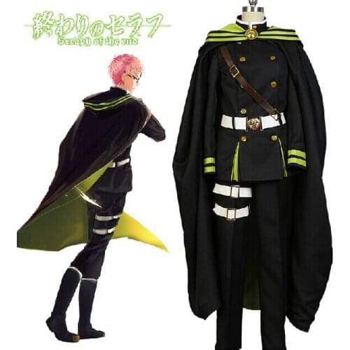 Seraph of the End Shiho Kimizuki Cosplay Costume Custom Made Any Size