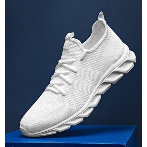 Damyuan Men Shoes Plus Size 47 Men Casual Shoes Summer High Quality Mesh Sneakers Lightweight Breathable Male Trainers 48