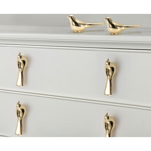 Wall Mount Hooks Gold Cabinet Knobs Handles Drawers Cupboard Pulls Bedroom Hat Bag Hanger Furniture Decoration Drawers Knob