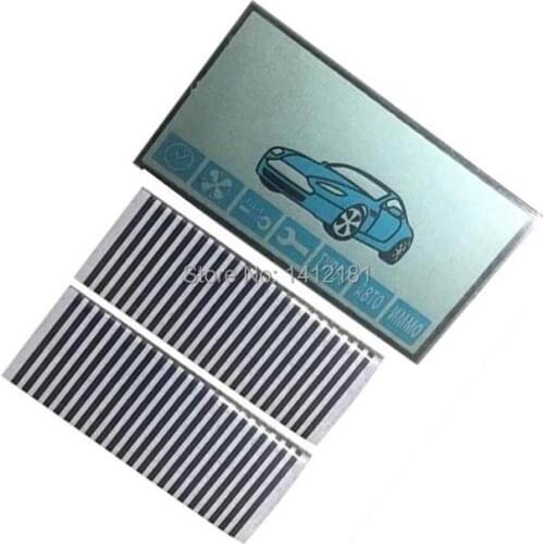 Wholesale 4PCS/lot A91 Keychain LCD display for 4 PCS/lot Russian 2-way Starline A91 lcd remote control key with flexible cable