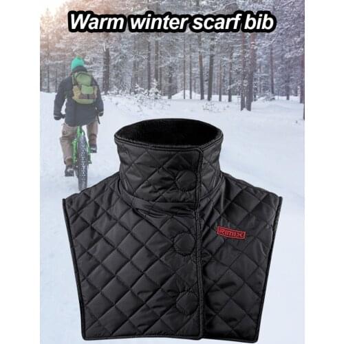 Waterproof Winter Warm Scarf Neck Wrap Bib Windproof Thermal Hood Neck Warmer Scarves For Winter Sports Motocycle Riding Scarf
