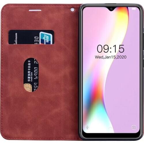 2020 New Business Leather Flip Case For Oukitel C19 C18 C17 Pro Wallet Men Cover For Carcasas De Celular Oukitel C21 C 21 Hoesje