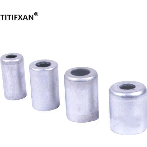 4PCS Car r134a Car air conditioner tube connector aluminum cover, rubber hose connector set,Automotive air conditioning parts