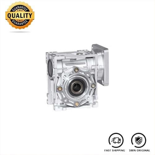 5: 1-100: 1 worm reducer NMRV040 14mm Input shaft rv040 worm gear reducer Speed reducer for Nema 34 Square flange motor
