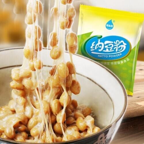 10g Active Natto Powder, Natto Bacteria Starter, Natto Fermentation Kinase, Powder Agent, Natto Bacteria Natto C7H4