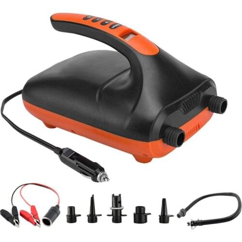 High Pressure 20PSI SUP Car Electric Air Pump Inflatable Surfboard Air Pump Kayaking Rubber Boats Air Inflatable Pool Pump