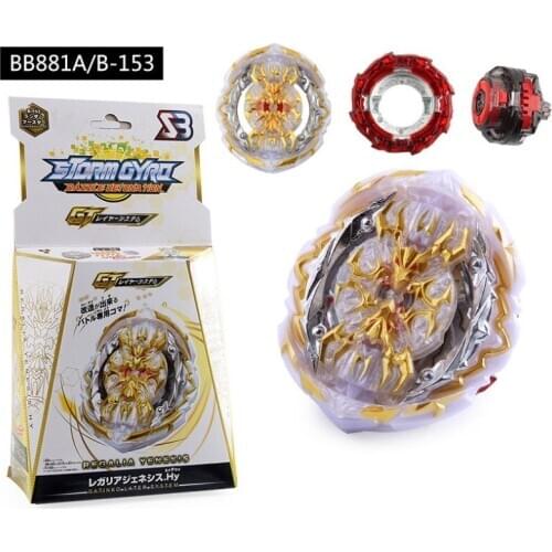 B-153 Top Toy Bay Burst B-151 Gyro God Spinner Metal Fusion Best Battle BladeToy Children With Left Ruler Launcher YH2195