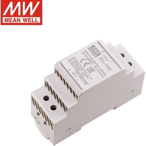 MEAN WELL Switching power supply ICL-16R DIN rail AC surge current limiter ICL-16L Long type Current suppressor power supply