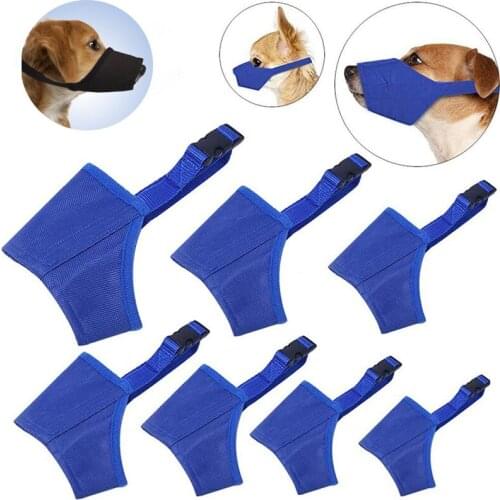 Dog Muzzle Suit Adjustable Quick Fit Pet Muzzle Anti-Bite Anti-Call Mask for Small Medium Large Dogs