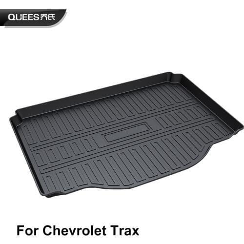 QUEES Custom Fit Cargo Liner Tray Trunk Floor Mat for Chevrolet Trax / Opel Vauxhall Mokka 2014 2015 2016 2017 2018