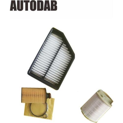 Oil Filter+Air Filter+Diesel Fuel Filter For Ssangyong Korando 2.0L Diesel Car