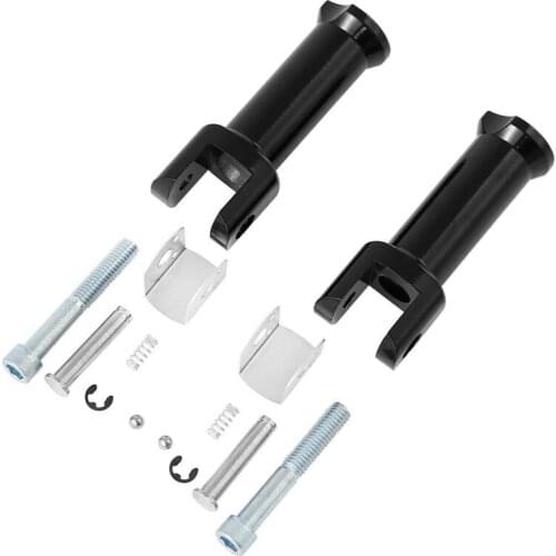 Motorcycle Passenger FootPeg Support Mount Kit for Softail Slim FLSL Boy Street Bob Low Rider FLSL Deluxe 2018-2020