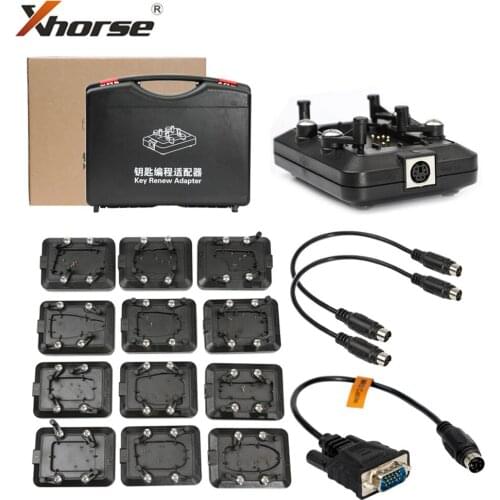 Original Xhorse VVDI Key Tool Renew Adapters Full Set XDKTR0EN 12Pcs