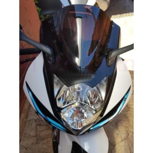 New For Suzuki GSX-R600 GSX-R750 GSXR600 GSXR750 GSXR 600 750 K11 2011 2012 2013 2014 205 2016 Moto Windshield WindScreen+Screws