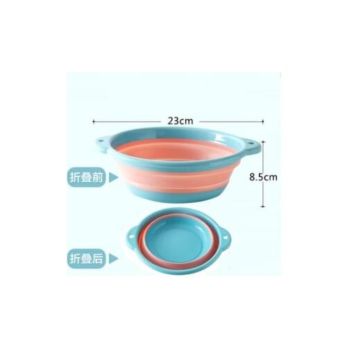 Washing basin foldable large portable private parts small basin travel plastic laundry basin for student dormitory