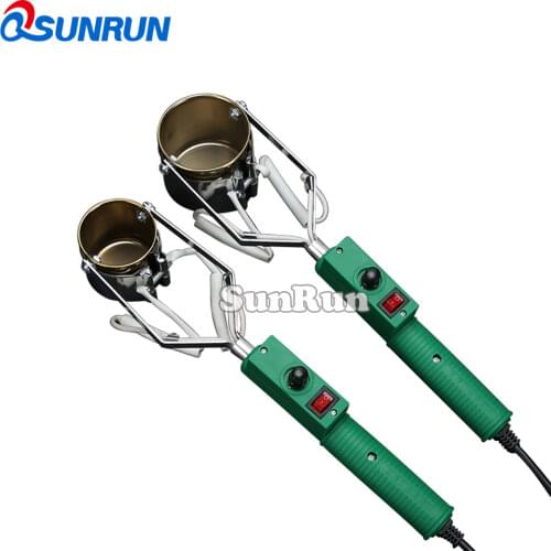 Hand-held tin melting furnace adjustable temperature tin pot high power welding solder pot melting tin strip
