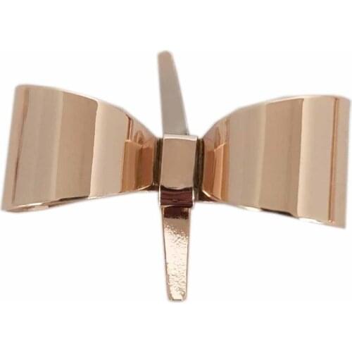 Light Gold bow plate trim