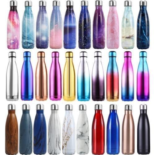 LOGO Custom Thermos Bottle Vacuum Flasks Stainless Steel Bottle For Water Portable Sports Thermocouple Thermal Cup Coffee