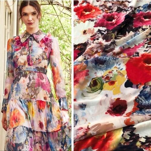 1Yard good quality hollow lace for sewing clothes Off-white, Black in stock wave stripe design milk silk embroidered lace fabric