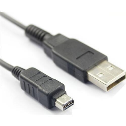 12pin USB data charging Cable cord for Olympus CB-USB6 FE-200 FE-4020 FE-4030 mju Tough 7040 8000 8010 9000-Tough TG-320