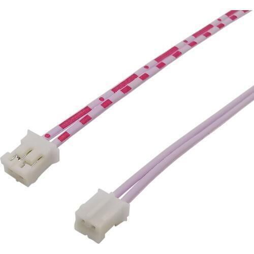 10Pcs 20CM PH2.0 Plug Terminal Electronic connection cable PH2.0mm 2P 3P 4P 5P 6P 7P 8P 9P 10Pin Flat Cable double head