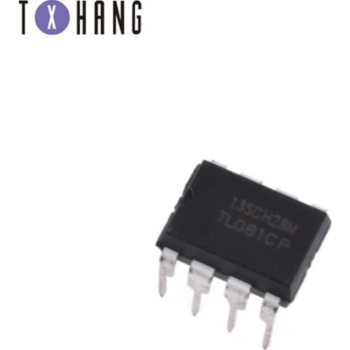 10PCS TL081CP DIP8 TL081 Operational amplifier op amp JFET Input New original diy electronics