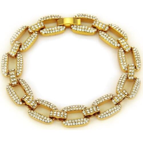 2021 Popular Hip-hop In Europe And The United States With A Bracelet And A