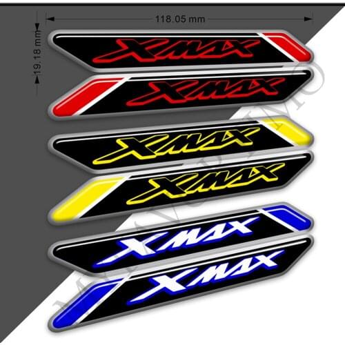 Scooters For Yamaha X-MAX XMAX X MAX 125 250 300 400 Motorcycle 3D Mark Stickers Decals Emblem Badge Logo 2018 2019 2020 2021