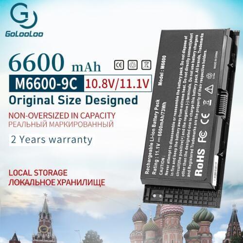 Golooloo 11.1v 9 Cell NEW Laptop Battery For DELL Precision M6600 M6700 M4600 M6800 M4800 M4700 FJJ4W FV993