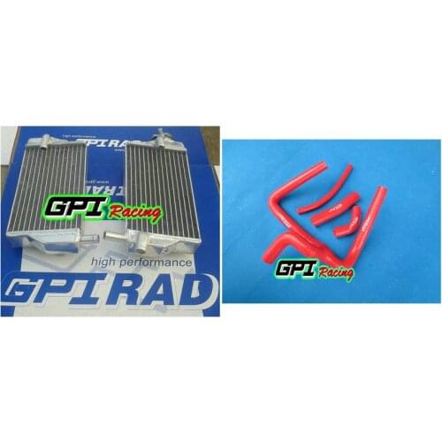 Aluminum racing RH&LH Radiator +Y HOSE for Honda CR250R CR250 CR 250R 02-04 2002 2003 2004 03
