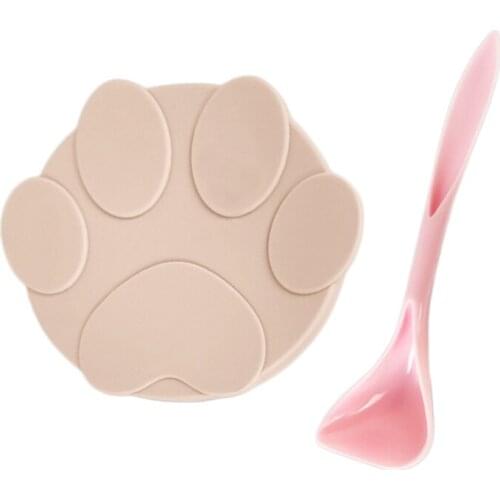 Pet Canned Food Sealing Lid Fresh-keeping Silicone Cover Multi-ring Groove Silicone Canned Dog Sealing Lid Dog Accessories