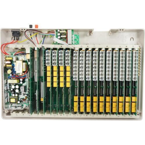 Hybrid telephone system PABX hotel PBX with 96 extensions CP1696-496