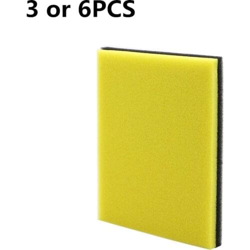 3 or 6PCS Motorcycle Air Intake Filter Sponge 1KH-14451-00-00 For Yamaha XT225 XT 225 Serow 1986-2007 TTR225 1999-2004