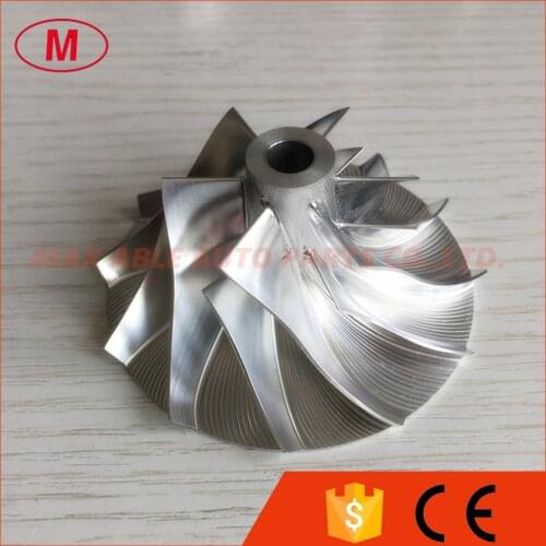 K26 39.71/65.94mm 6+6 BLADES 5326-123-2036 performance turbo aluminum 2024/milling/Billet compressor wheel for 5326-988-6020